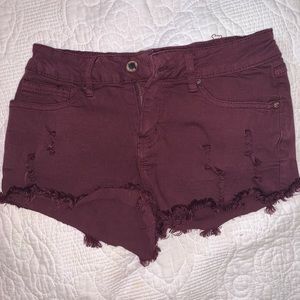 Maroon Shorts